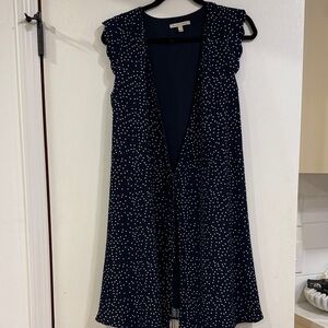 41 Hawthorn Navy Dress with White Speckles